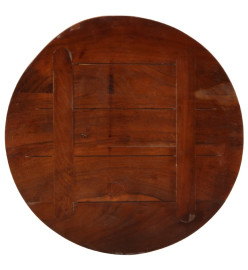 Dessus de table Ø 60x2,5 cm rond bois massif de récupération