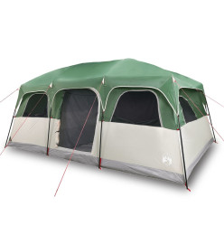 Tente de cabine familiale 9 personnes vert imperméable