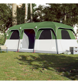 Tente de cabine familiale 9 personnes vert imperméable