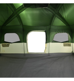 Tente de cabine familiale 9 personnes vert imperméable