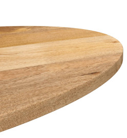 Dessus de table 100x40x2,5 cm ovale bois massif de manguier