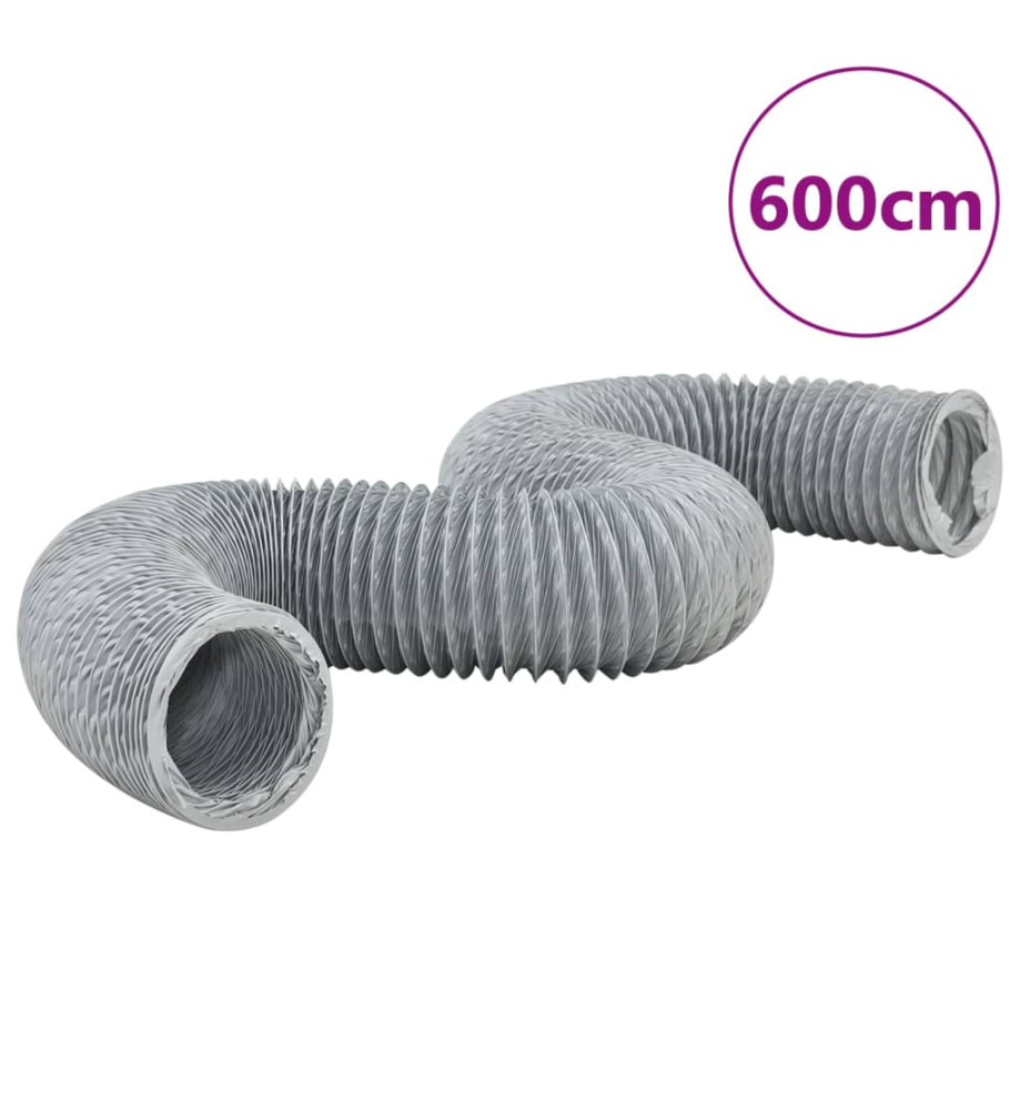 Conduit d'échappement PVC 6 m Ø12,5 cm