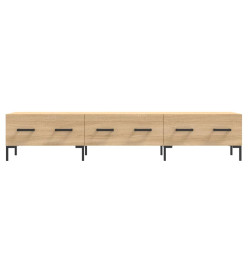 Meuble TV chêne sonoma 150x36x30 cm bois d'ingénierie