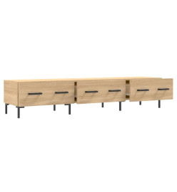 Meuble TV chêne sonoma 150x36x30 cm bois d'ingénierie