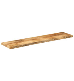 Dessus de table 180x30x3,8 cm bord vivant bois massif manguier