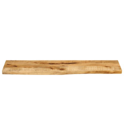 Dessus de table 110x40x2,5 cm bord vivant bois massif manguier