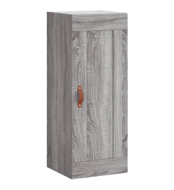 Armoire murale sonoma gris 34,5x34x90 cm bois d'ingénierie