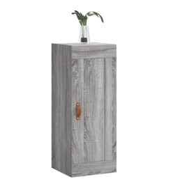 Armoire murale sonoma gris 34,5x34x90 cm bois d'ingénierie