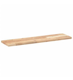 Dessus de table 100x20x2 cm rectangulaire bois massif d'acacia