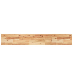 Dessus de table rectangulaire 120x20x2 cm bois massif d'acacia