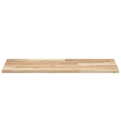 Dessus de table 100x40x2 cm rectangulaire bois massif d'acacia