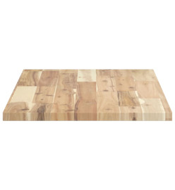 Dessus de table 100x40x2 cm rectangulaire bois massif d'acacia