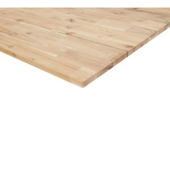 Dessus de table 100x40x2 cm rectangulaire bois massif d'acacia