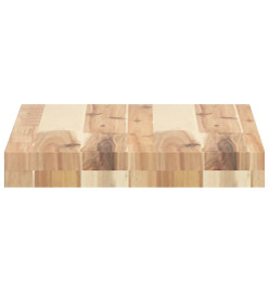 Étagères flottantes 3 pcs 60x30x4 cm acacia massif non traité