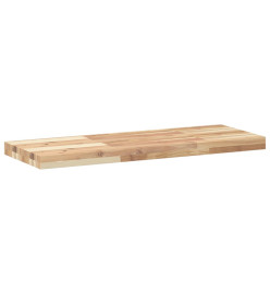 Dessus de table 80x30x4 cm rectangulaire bois massif d'acacia