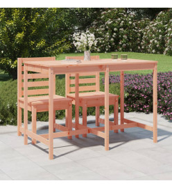 Table de jardin 159,5x82,5x110 cm bois massif de douglas