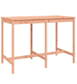 Table de jardin 159,5x82,5x110 cm bois massif de douglas