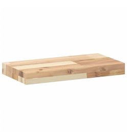 Étagères flottantes 3 pcs 60x20x4 cm acacia massif non traité