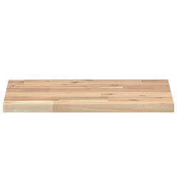 Dessus de table 60x30x2 cm rectangulaire bois massif d'acacia