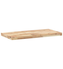 Dessus de table 60x40x4 cm rectangulaire bois massif d'acacia