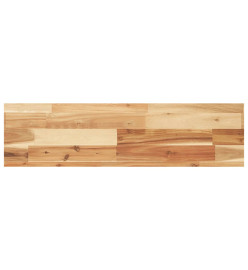 Dessus de table 100x20x4 cm rectangulaire bois massif d'acacia