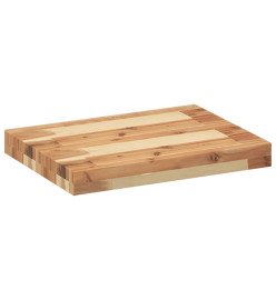 Dessus de table 60x30x4 cm rectangulaire bois massif d'acacia