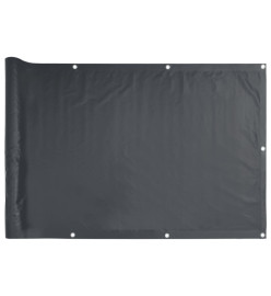 Écran d'intimité de jardin anthracite 1000x120 cm PVC