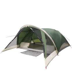 Tente de cabine familiale 6 personnes vert imperméable