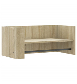 Étagère murale chêne sonoma 70,5x35x30,5 cm bois d'ingénierie