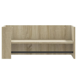 Étagère murale chêne sonoma 70,5x35x30,5 cm bois d'ingénierie