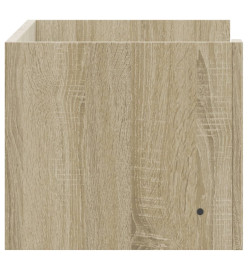 Étagère murale chêne sonoma 70,5x35x30,5 cm bois d'ingénierie