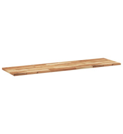 Dessus de table rectangulaire 120x40x2 cm bois massif d'acacia