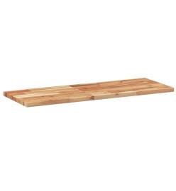 Dessus de table rectangulaire 100x30x2 cm bois massif d'acacia