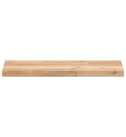 Dessus de table 40x20x2 cm rectangulaire bois massif d'acacia