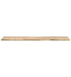 Dessus de table 120x40x2 cm rectangulaire bois massif d'acacia