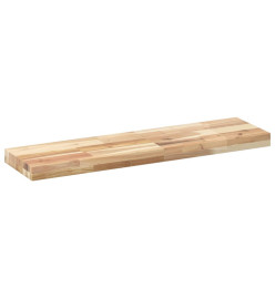 Dessus de table 80x20x4 cm rectangulaire bois massif d'acacia