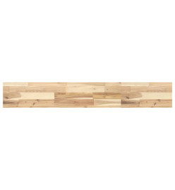 Dessus de table 160x20x4 cm rectangulaire bois massif d'acacia