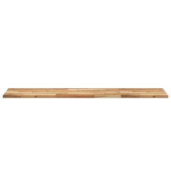 Dessus de table rectangulaire 160x40x2 cm bois massif d'acacia