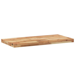 Dessus de table 100x40x4 cm rectangulaire bois massif d'acacia