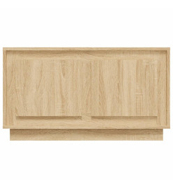 Meuble TV chêne sonoma 80x35x45 cm bois d'ingénierie