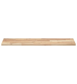 Dessus de table 80x30x2 cm rectangulaire bois massif d'acacia