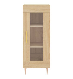 Buffet Chêne sonoma 34,5x34x90 cm Bois d'ingénierie