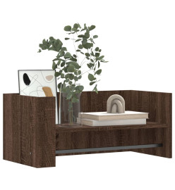 Étagère murale chêne marron 70,5x35x30,5 cm bois d'ingénierie