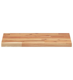 Dessus de table rectangulaire 40x30x2 cm bois massif d'acacia