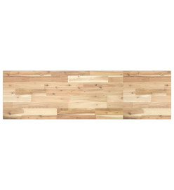 Dessus de table 140x40x2 cm rectangulaire bois massif d'acacia