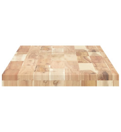 Dessus de table 120x40x4 cm rectangulaire bois massif d'acacia