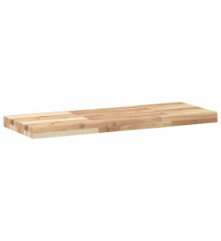 Étagères flottantes 3 pcs 80x30x4 cm acacia massif non traité