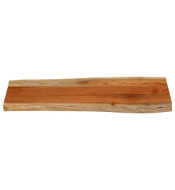 Dessus de table 90x40x3,8 cm rectangulaire bois massif acacia