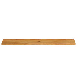 Dessus de table à bord vivant 160x40x2,5cm bois massif manguier