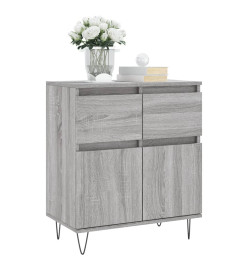 Buffet Sonoma gris 60x35x70 cm Bois d'ingénierie